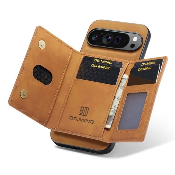 DG-Ming M2 deksel til Google Pixel 9 Pro - Brun