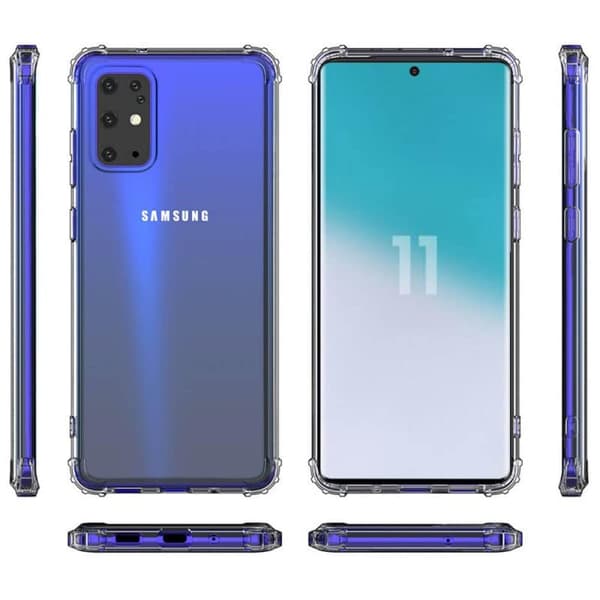 StÃ¸tsikkert silikon deksel til Samsung Galaxy S20 Plus