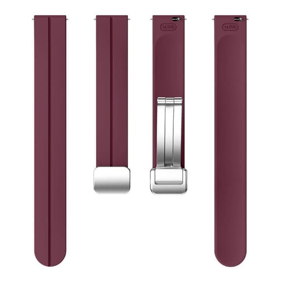 Buckle klockarmband till Garmin Lily 2 - Wine