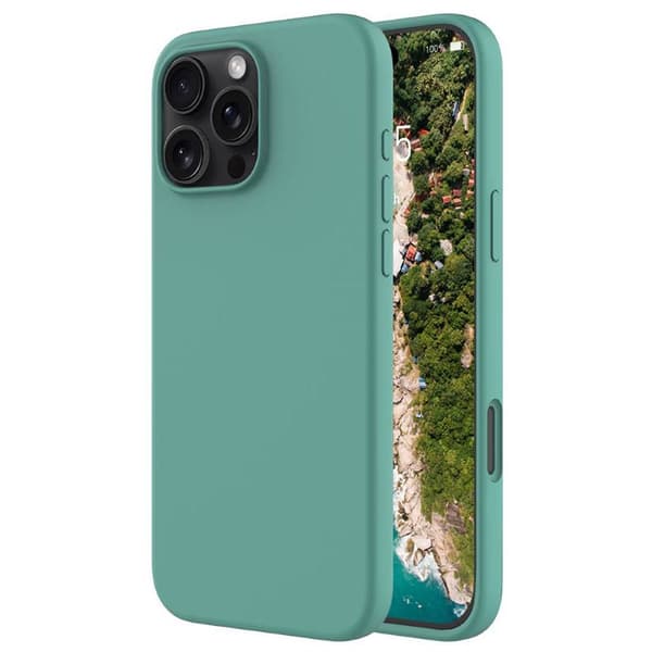 Liquid silikonisuoja Apple iPhone 16 Pro Max - Pine Green