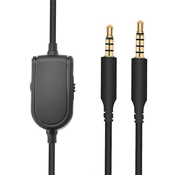 Hovedtelefon lydkabel med lydstyrkefunktion til Logitech Astro A
