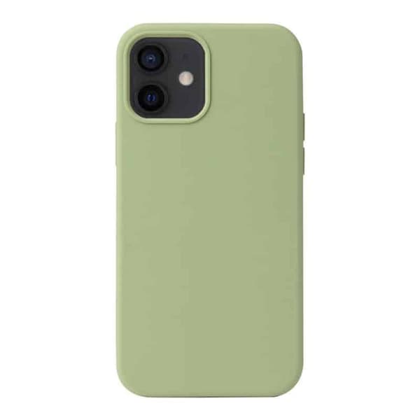 Liquid silikon deksel til Apple iPhone 12 - Matcha Green