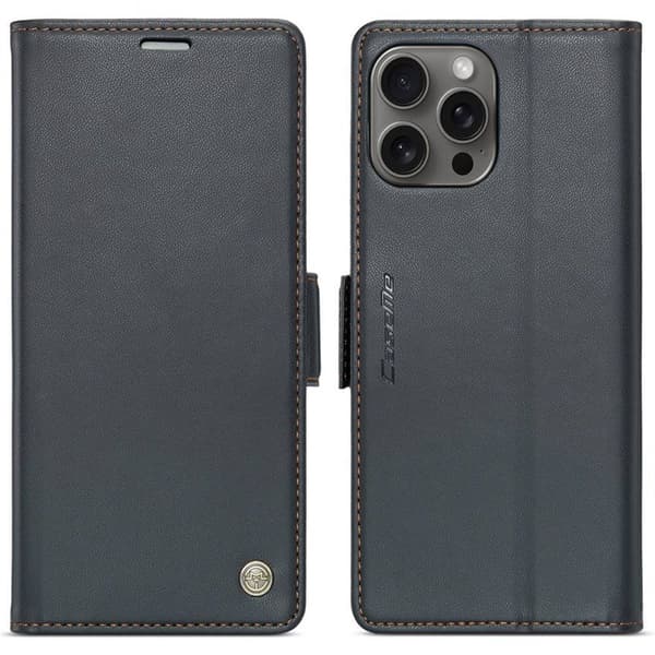 CaseMe mobilcover 023 til Apple iPhone 16 Pro Max - Sort