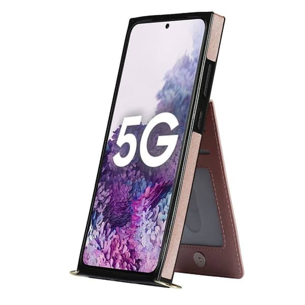 Zipper halskæde etui til Samsung Galaxy S20 Plus - Rose