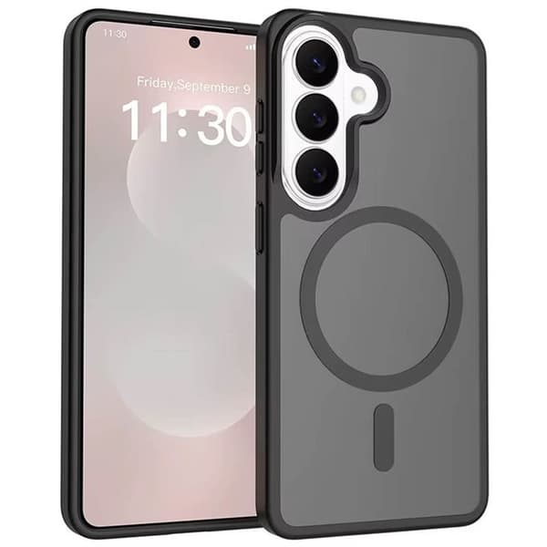 Full Matte Mag cover til Samsung Galaxy S26 Plus - Sort
