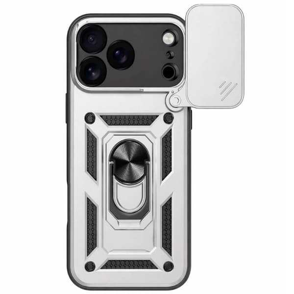 Jazz 3i1 deksel til Apple iPhone 18 Pro - Sølv