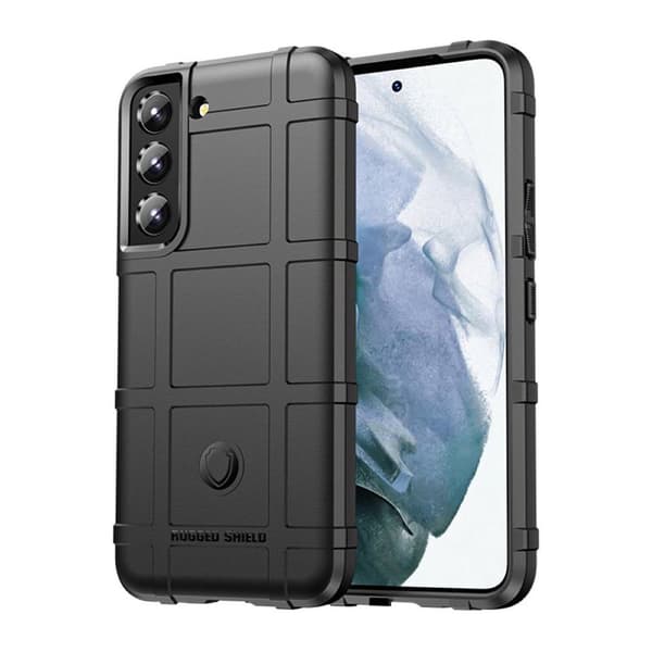 Rugged Shield cover til Samsung Galaxy S23 - Sort