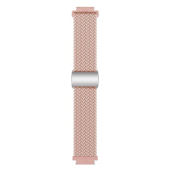 Flettet magnetisk urrem til Garmin Forerunner 265S - Pinksand