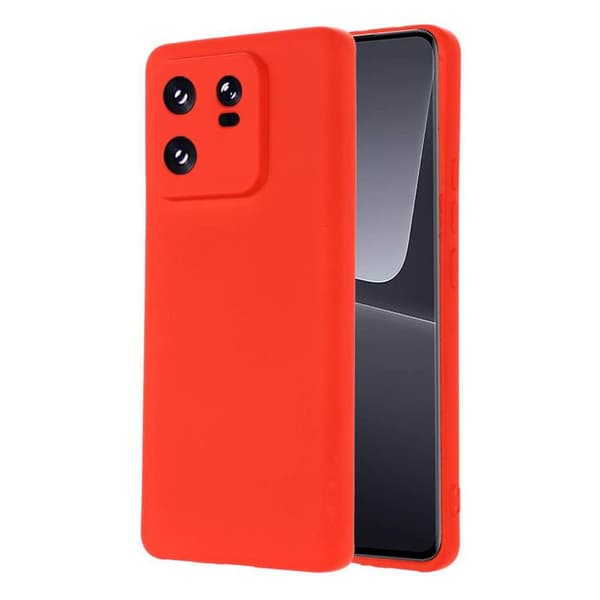 Liquid silikone cover til Xiaomi 13T Pro - Rød