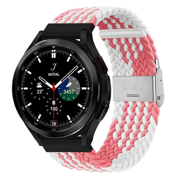 Flettet Elastisk urrem til Samsung Galaxy Watch 4 Classic (46mm)