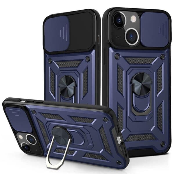 Jazz 3i1 cover til Apple iPhone 14 Plus - Blå