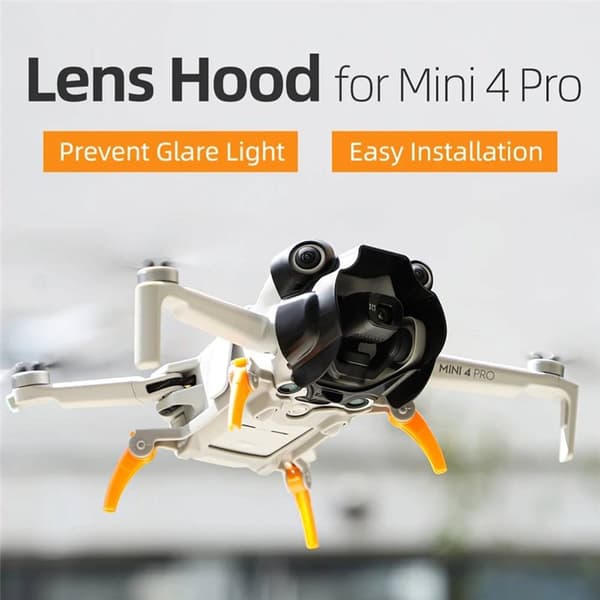 SUNNYLIFE valoa estävå suoja DJI Mini 4 Pro - Musta