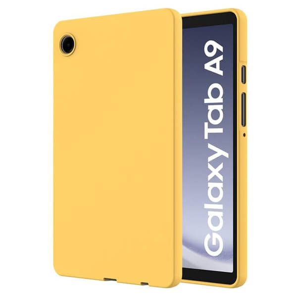 Liquid silikone tabletcover til Samsung Galaxy Tab A9 - Gul