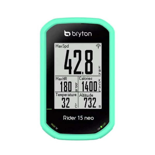 Silikon deksel til Bryton Rider 15 Neo E - Mint