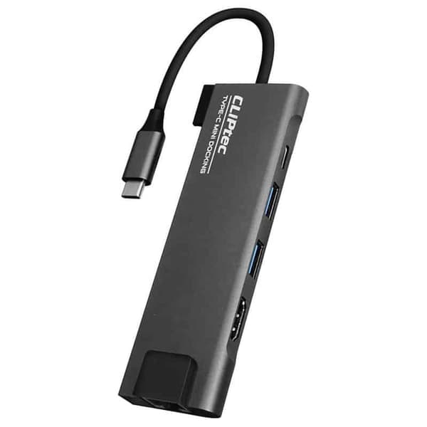 CLiPtec Adapter Hub Type-C 6in1 RZH-731