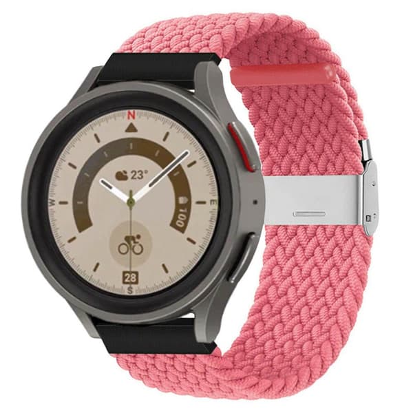Flettet Elastisk urrem til Samsung Galaxy Watch 5 Pro (45mm) - A