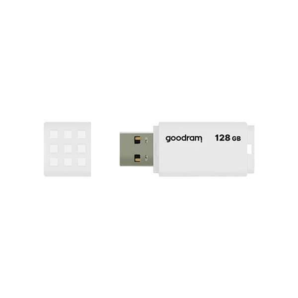 GOODRAM 128GB UME2 PenDrive USB 2.0 - Hvit