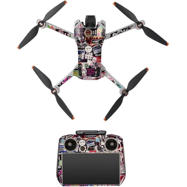 Sunnylife Sticker kit til DJI Mini 4 Pro og til DJI RC 2 -