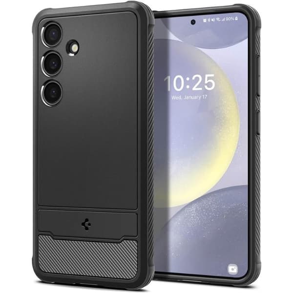 Spigen Rugged Armor cover til Samsung Galaxy S24 Plus - Sort