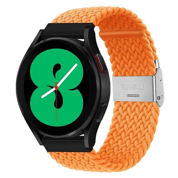 Flettet Elastisk urrem til Samsung Galaxy Watch 4 (40mm) - Orang