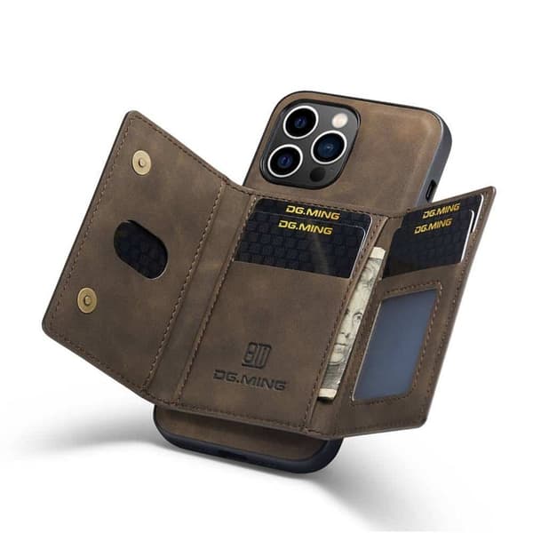 DG-Ming M2 deksel til Apple iPhone 15 Pro - Coffee