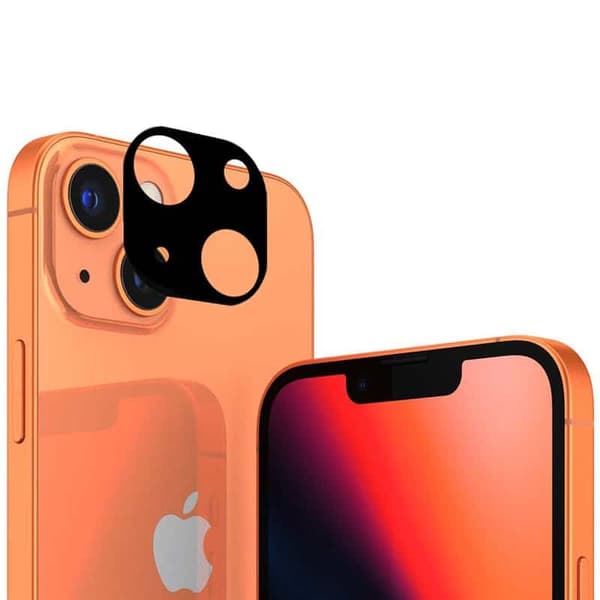 Kamera linse glas til Apple iPhone 13 - Sort