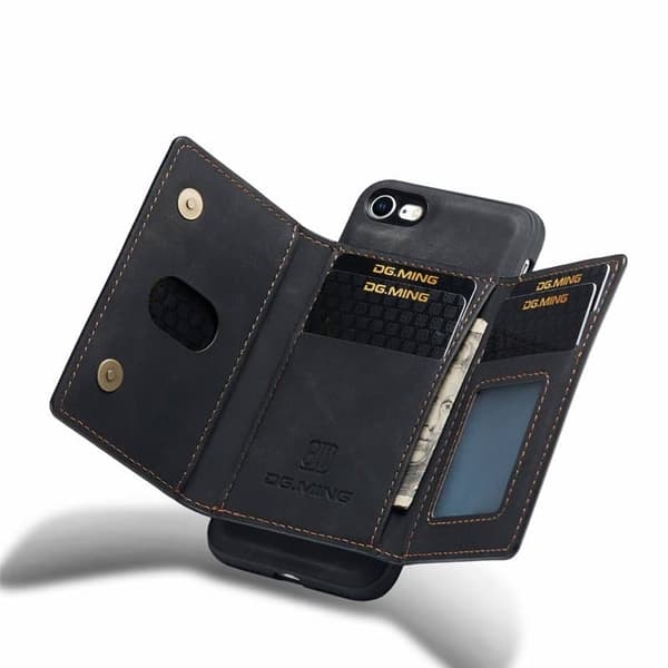 DG-Ming M2 cover til Apple iPhone SE 2022 - Sort
