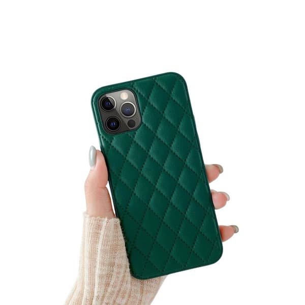 Rhombus deksel til Apple iPhone 13 Pro - Grønn
