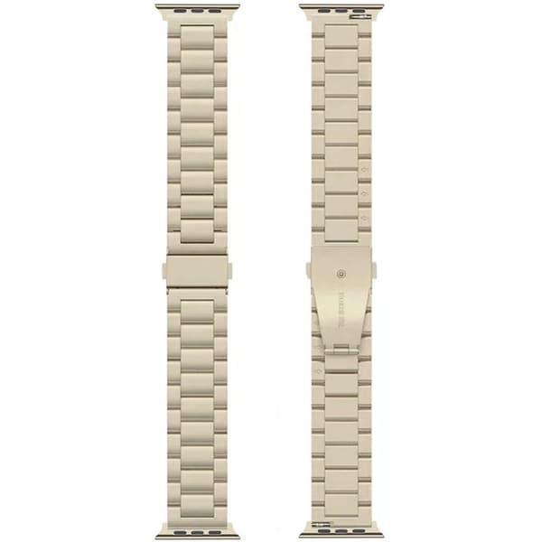 Urrem i rustfrit stÃ¥l til Apple Watch S11 (46mm) - Starlight