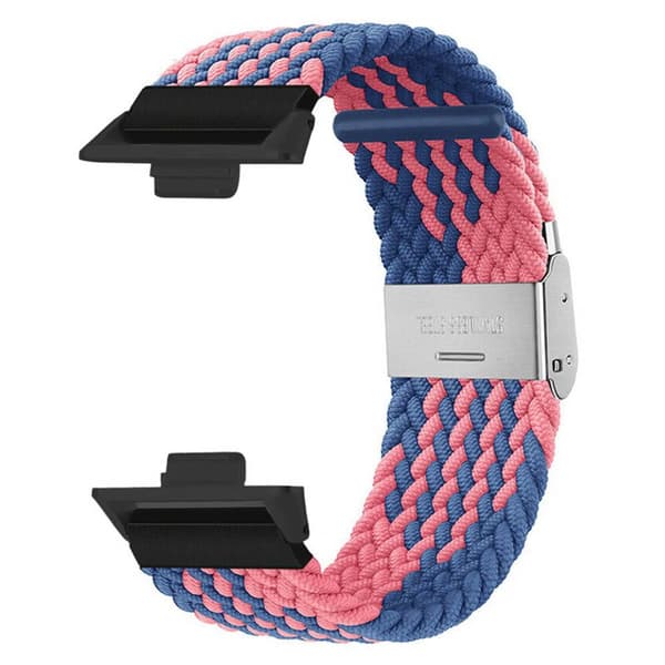 Flettet elastisk urrem til Huawei Watch Fit 3 - Blue powder