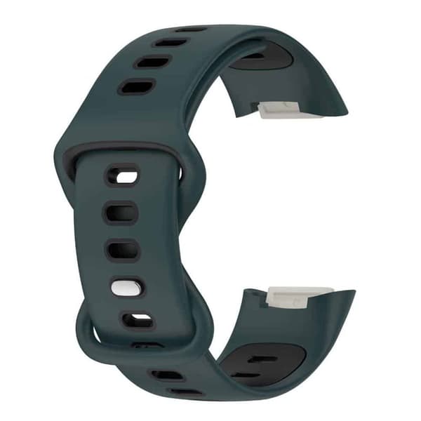Twin Sport urrem til Fitbit Charge 6 - OlivengrÃ¸n/sort