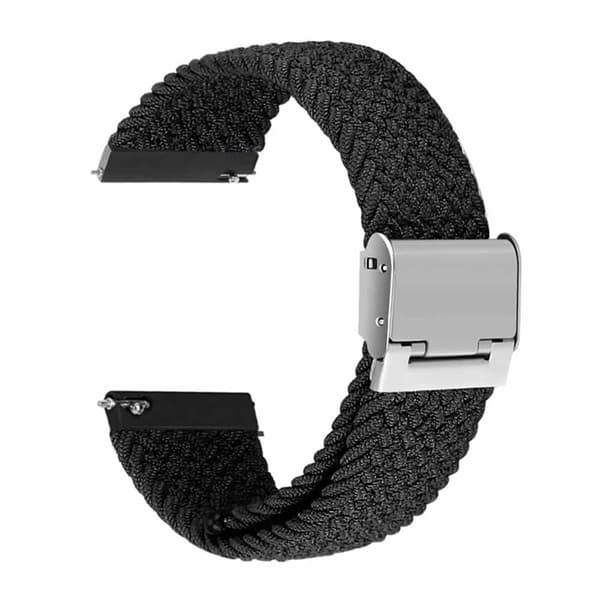 Flettet Elastisk urrem til Samsung Galaxy Watch 6 (44mm) - Sort
