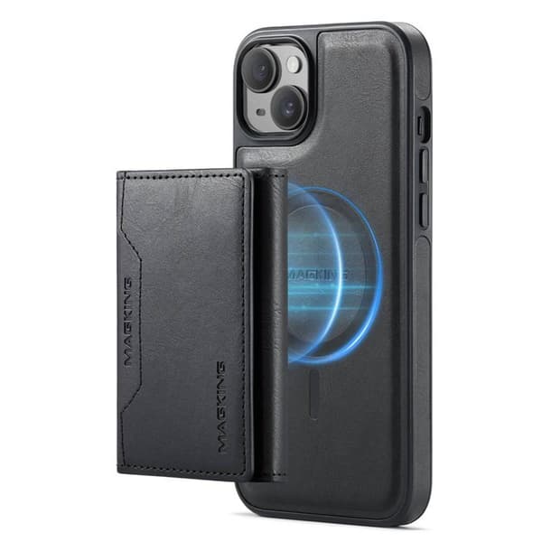 DG-Ming Magking K2 2i1 cover til Apple iPhone 15 - Sort