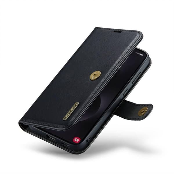 Wallet DG-Ming 2i1 til Samsung Galaxy S25 Edge - Sort