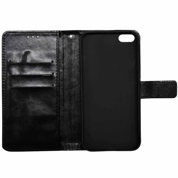 Wallet cover 3-kort til Apple iPhone 16e - Sort