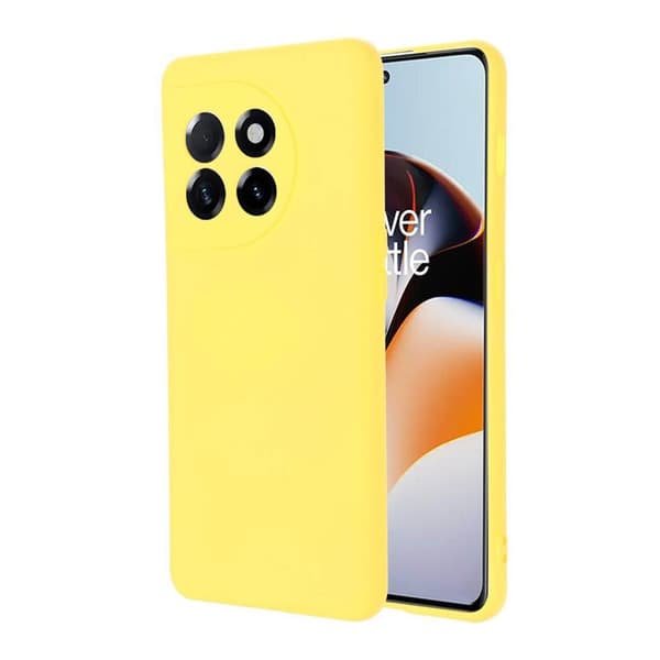 Liquid silikondeksel til OnePlus 11 - Gul
