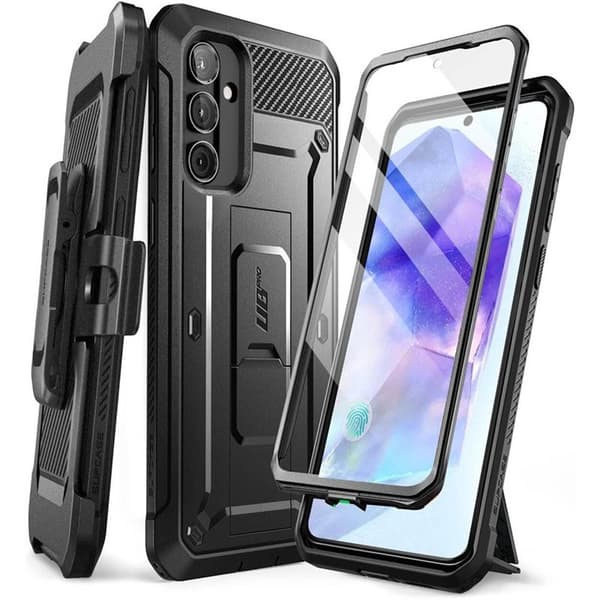 SUPCASE UB Pro deksel til Samsung Galaxy A55 - Svart