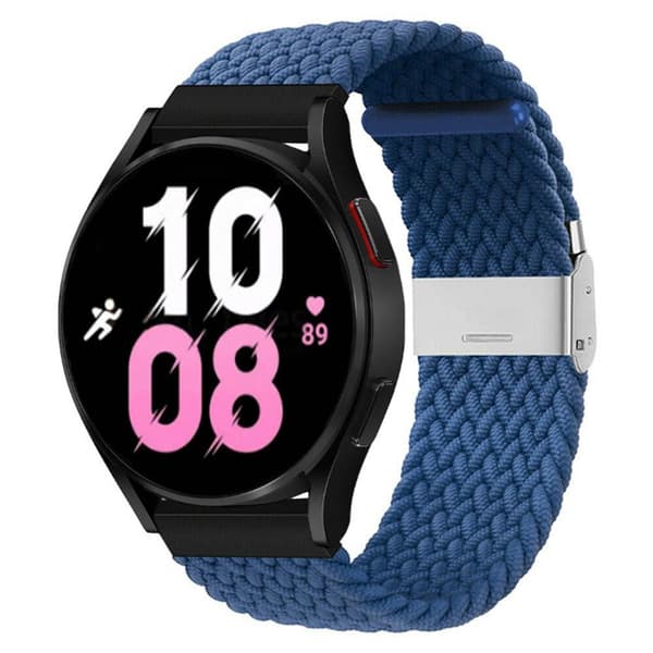 Flettet Elastisk urrem til Samsung Galaxy Watch 5 (40mm) - BlÃ¥