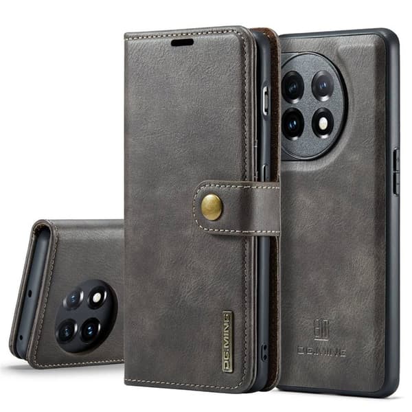Wallet DG-Ming 2i1 til OnePlus 11 - GrÃ¥