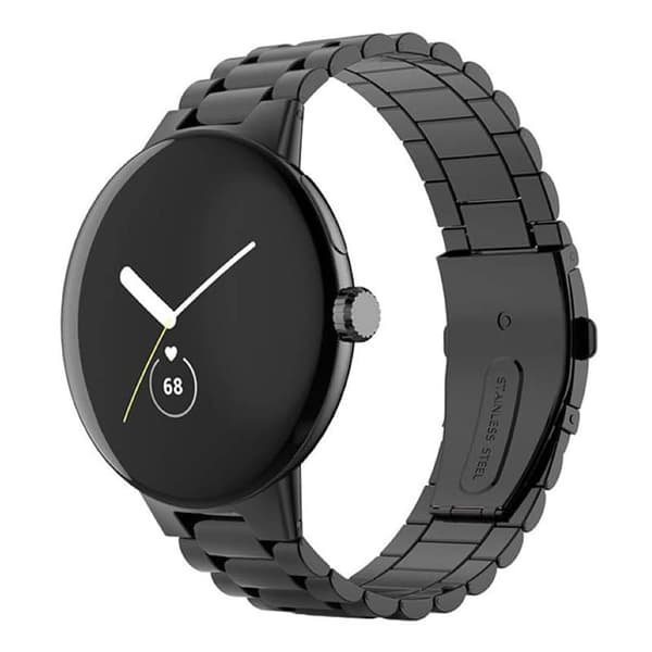 Urrem Rustfrit stÃ¥l til Google Pixel Watch - Sort