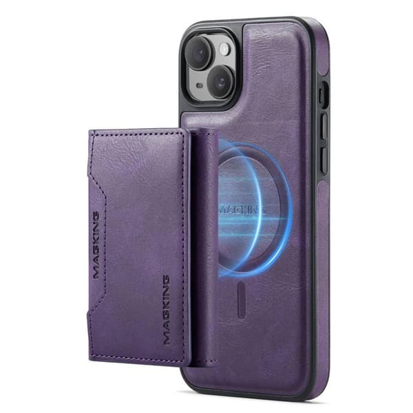 DG-Ming Magking K2 2i1 cover til Apple iPhone 14 Plus - Lilla