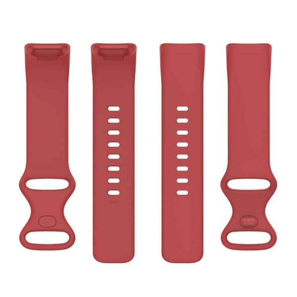 Sport urrem til Fitbit Charge 6 (L) - Röd
