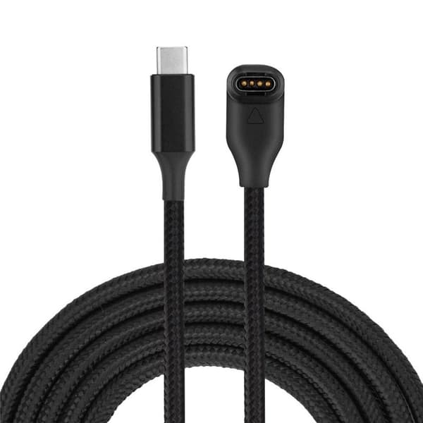 Laddkabel Data-Sync 90Â° USB-C till Garmin Instinct Crossover