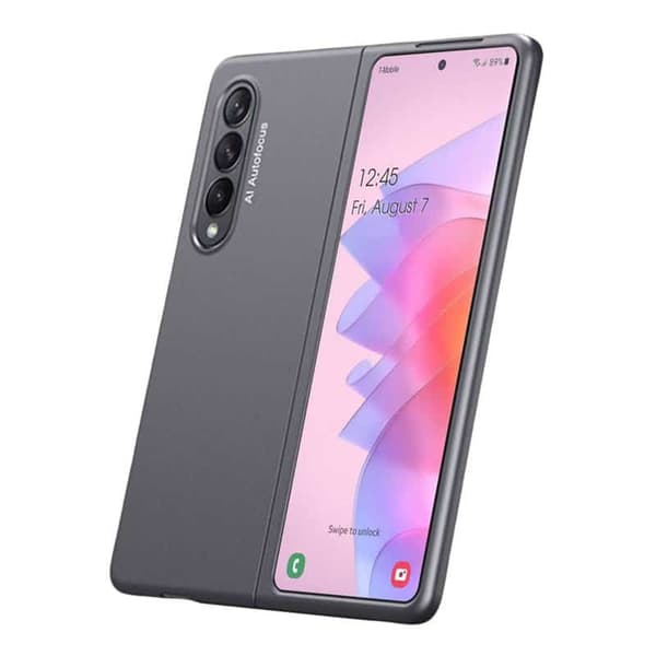 Hardt deksel til Samsung Galaxy Z Fold 4 - Grå