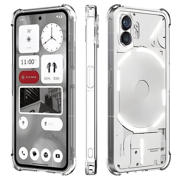 Støtsikkert silikon deksel til Nothing Phone (2)