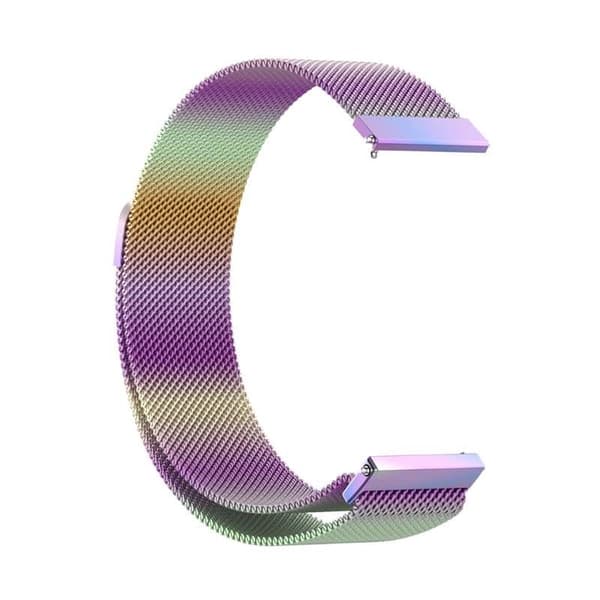 Milanese kellon ranneke Huawei Watch 3 - Rainbow