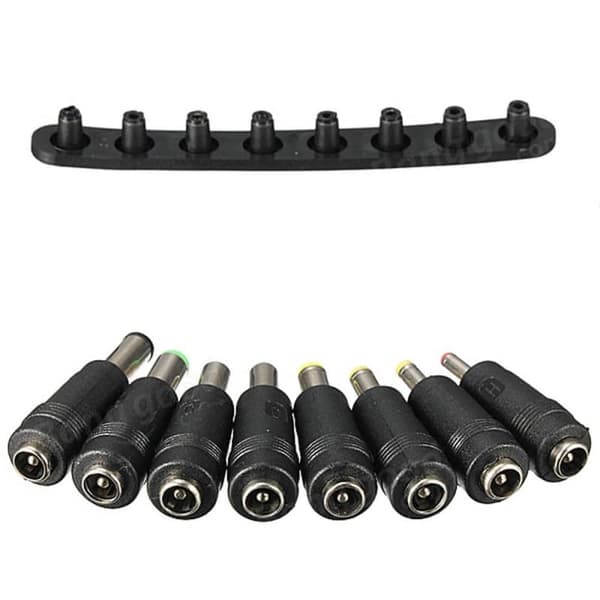 Adapter forbindes til bærbar 8-delet