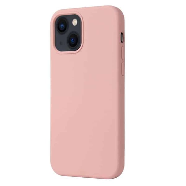 Liquid silikon deksel til Apple iPhone 13 - Cherry Pink