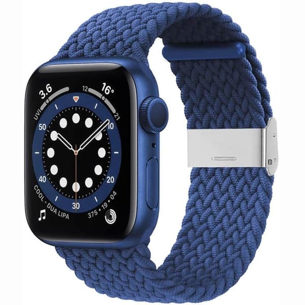 Flettet Urrem til Apple Watch 6 (40mm) - Blue