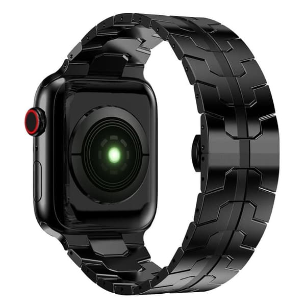 Iron Man Rustfrit StÃ¥l Urrem til Apple Watch 6 (40mm) - Sort